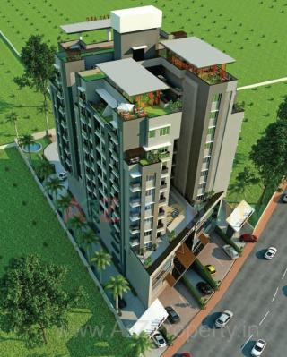 Elevation of real estate project Royal Arc located at Kasba, Vadodara, Gujarat