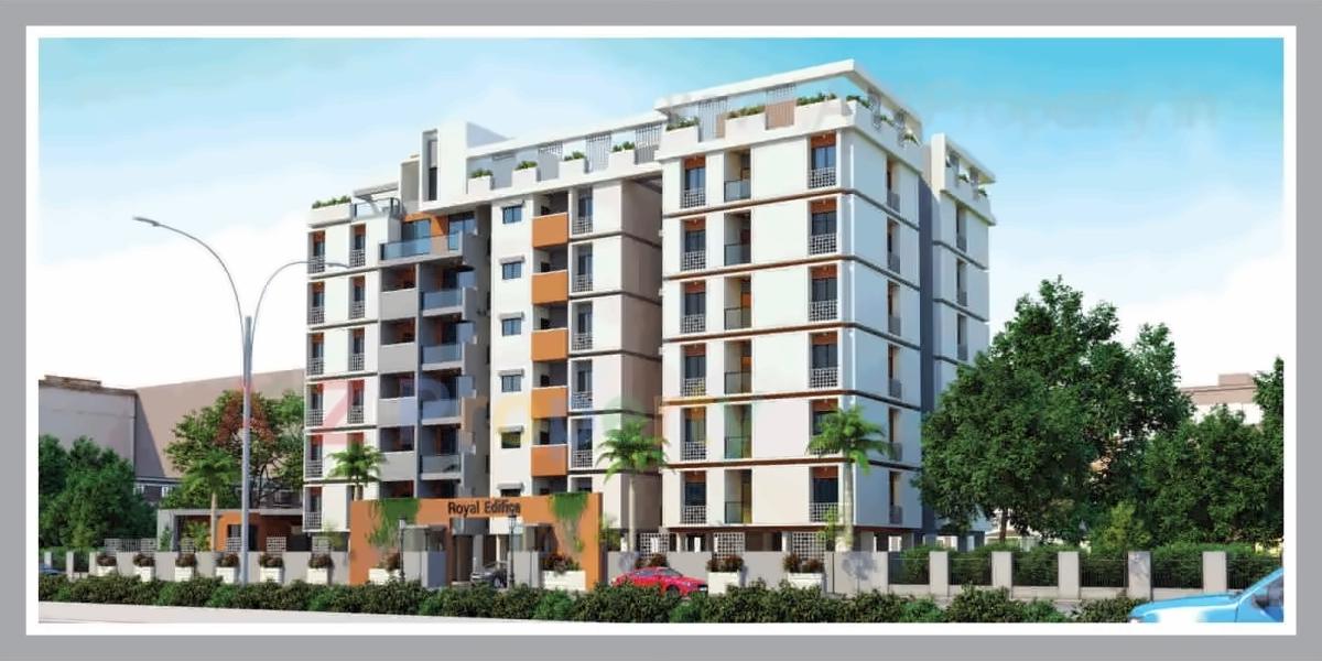 3D Elevation of real estate project Royal Edifice located at Gotri, Vadodara, Gujarat