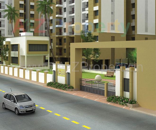 3D Elevation of real estate project Royal Gold located at Bapod, Vadodara, Gujarat