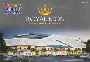 Elevation of real estate project Royal Icon located at Karjan, Vadodara, Gujarat