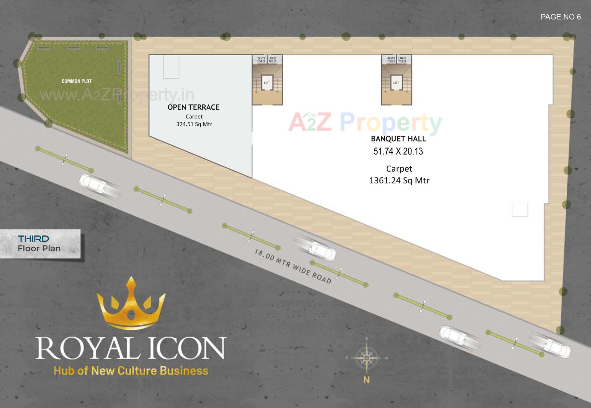  of real estate project Royal Icon located at Karjan, Vadodara, Gujarat