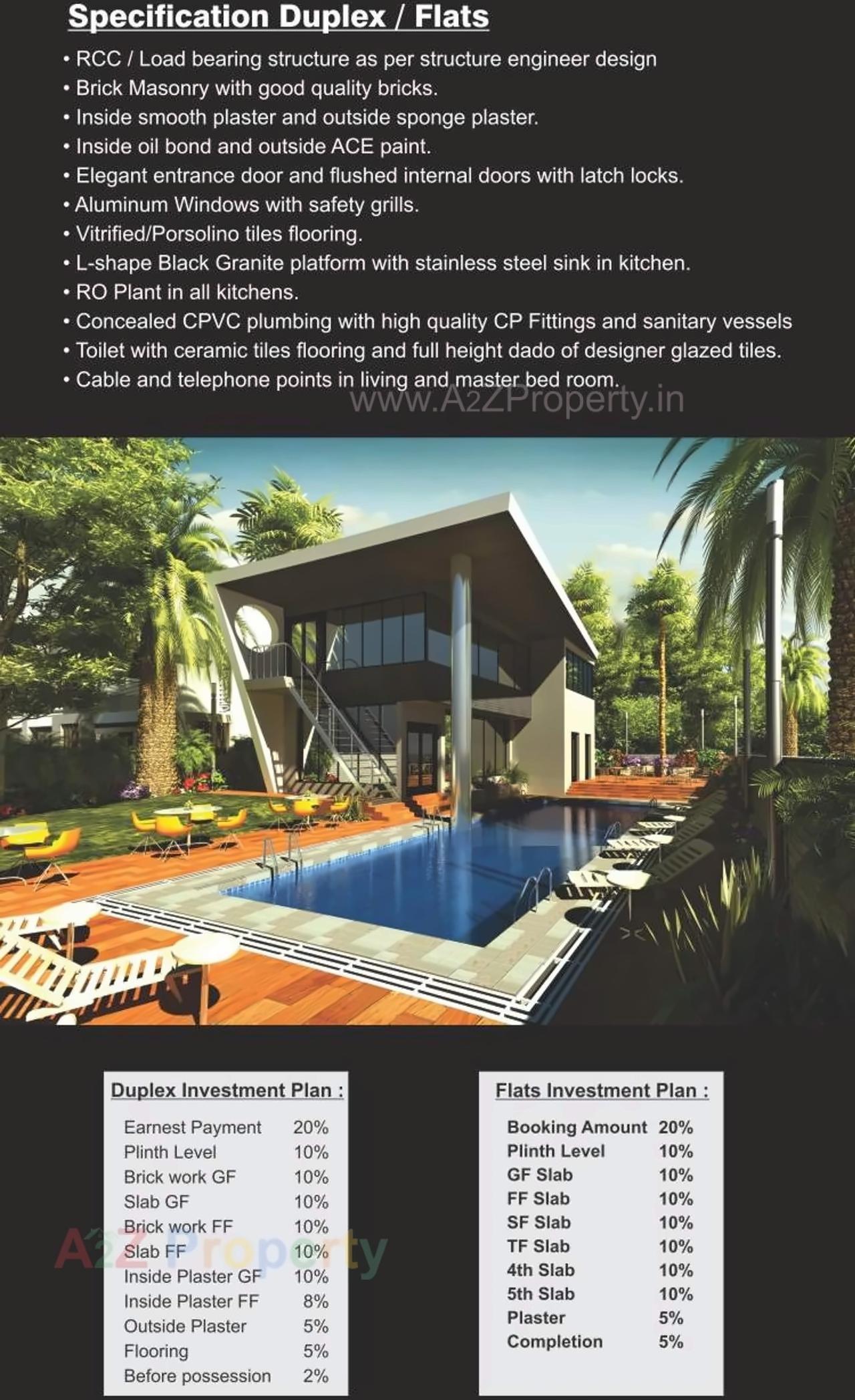  of real estate project Royal Lifes located at Jesangpura, Vadodara, Gujarat