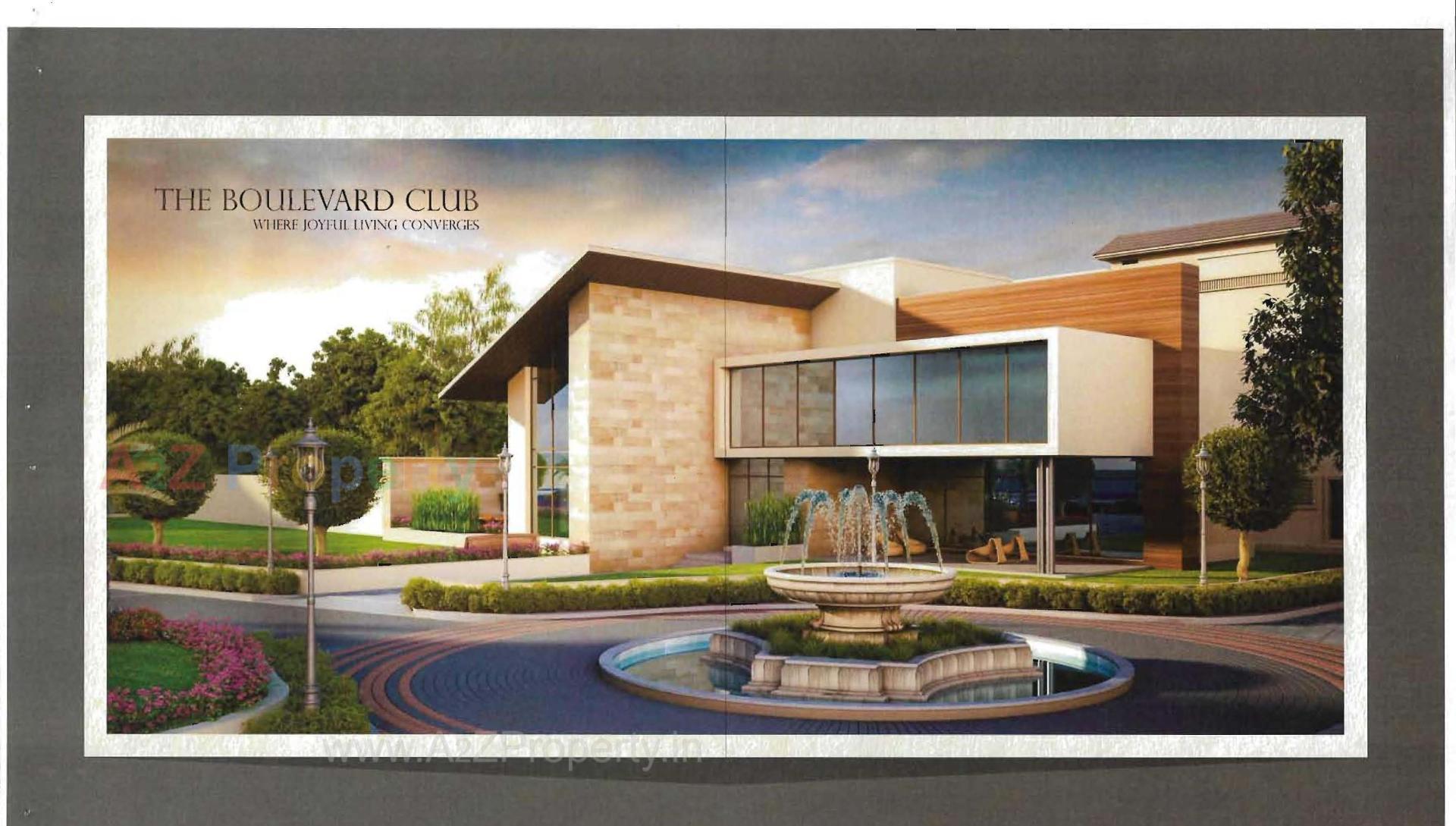 3D Elevation of real estate project Ruchi Boulevard   (plot B) located at Kalali, Vadodara, Gujarat