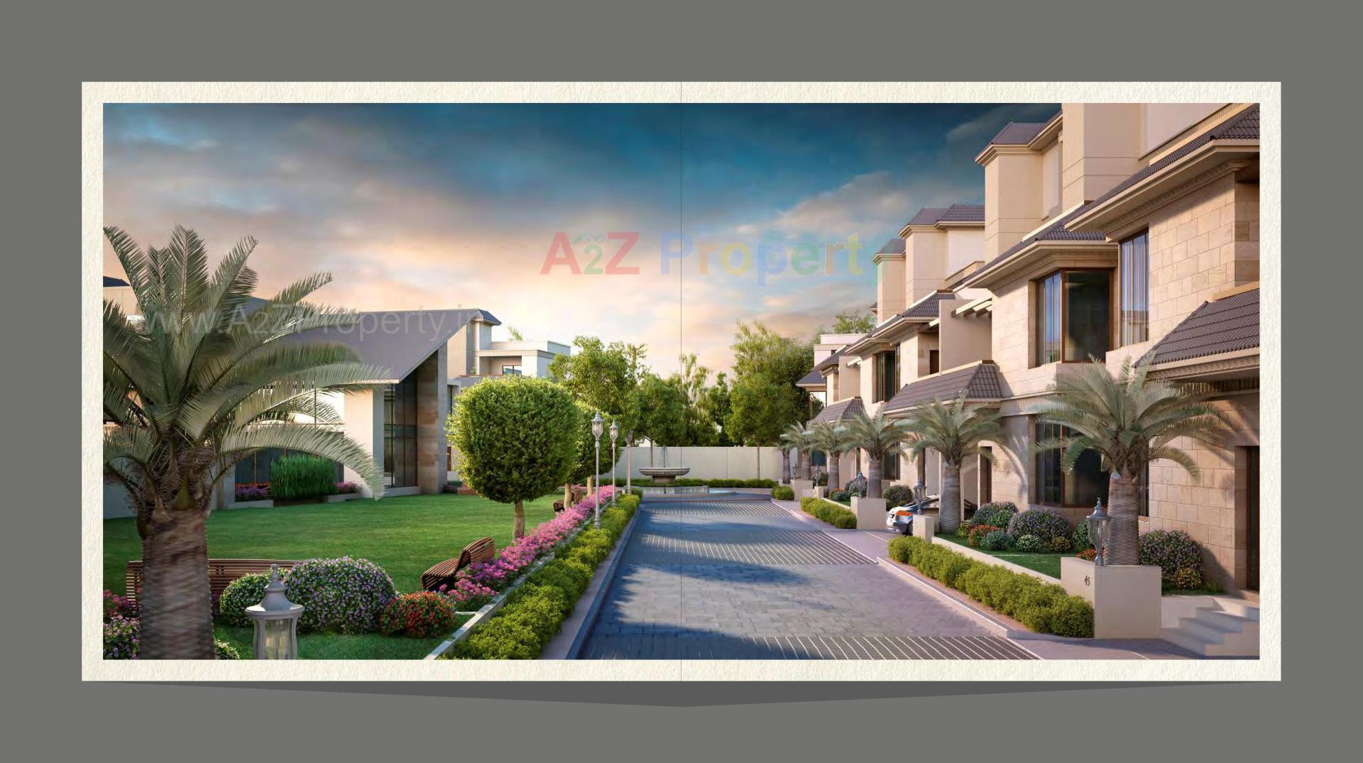 3D Elevation of real estate project Ruchi Boulevard located at Kalali, Vadodara, Gujarat