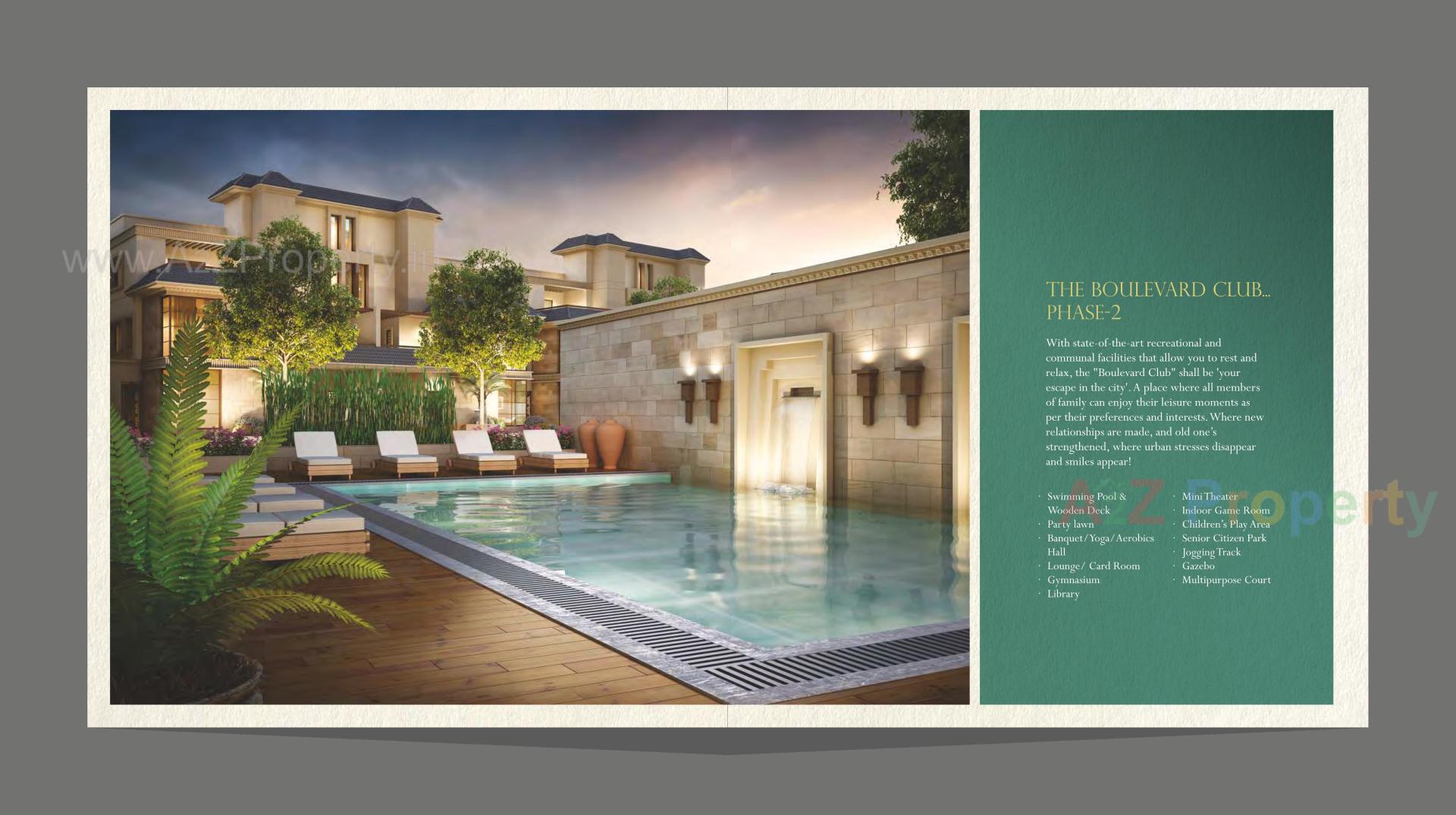 3D Elevation of real estate project Ruchi Boulevard located at Kalali, Vadodara, Gujarat