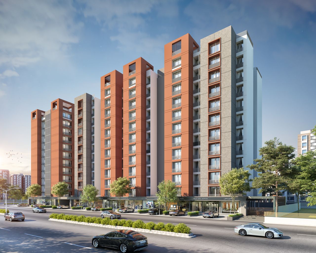 Vb_cam_b Copy of real estate project Rudra Enclave located at Channi, Vadodara, Gujarat