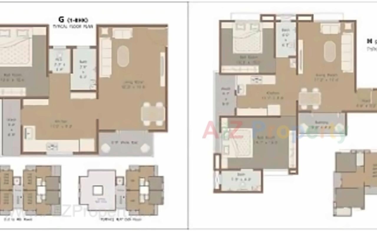 Layout of real estate project Rudraksh Bliss located at Bapod, Vadodara, Gujarat