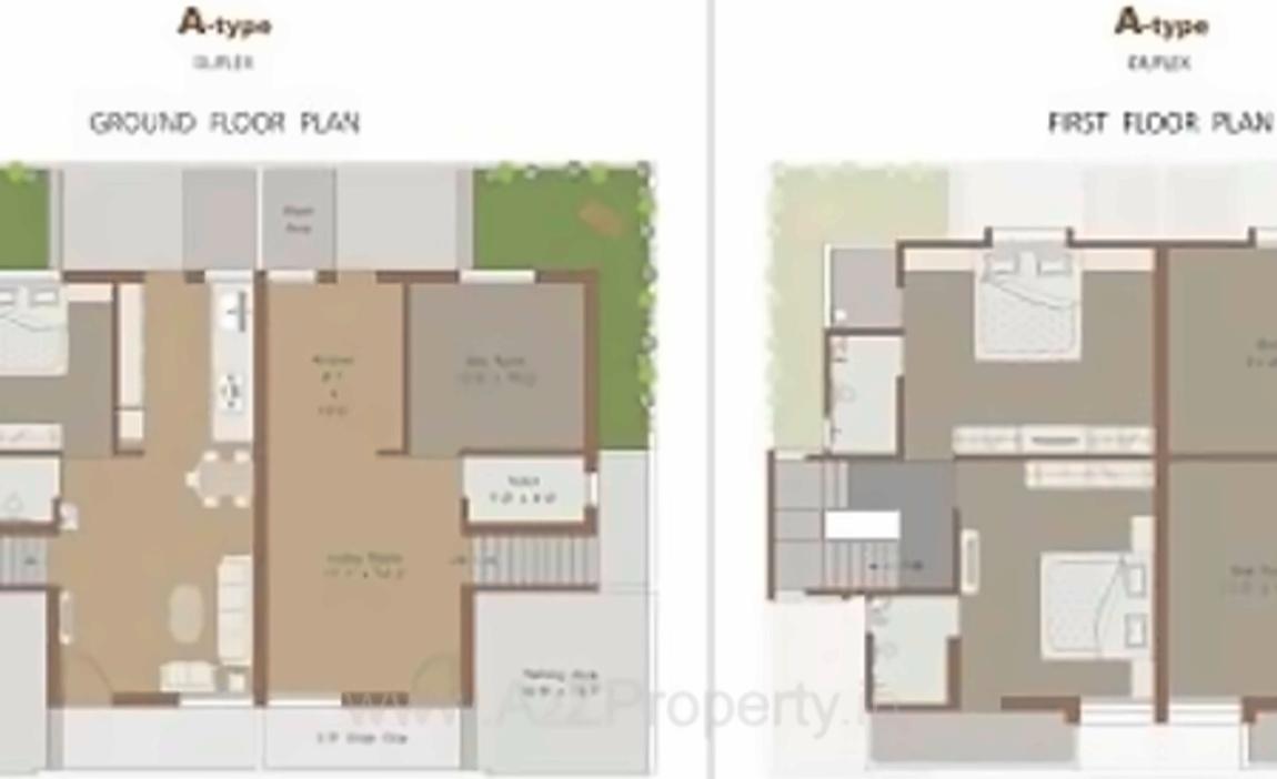 Layout of real estate project Rudraksh Bliss located at Bapod, Vadodara, Gujarat