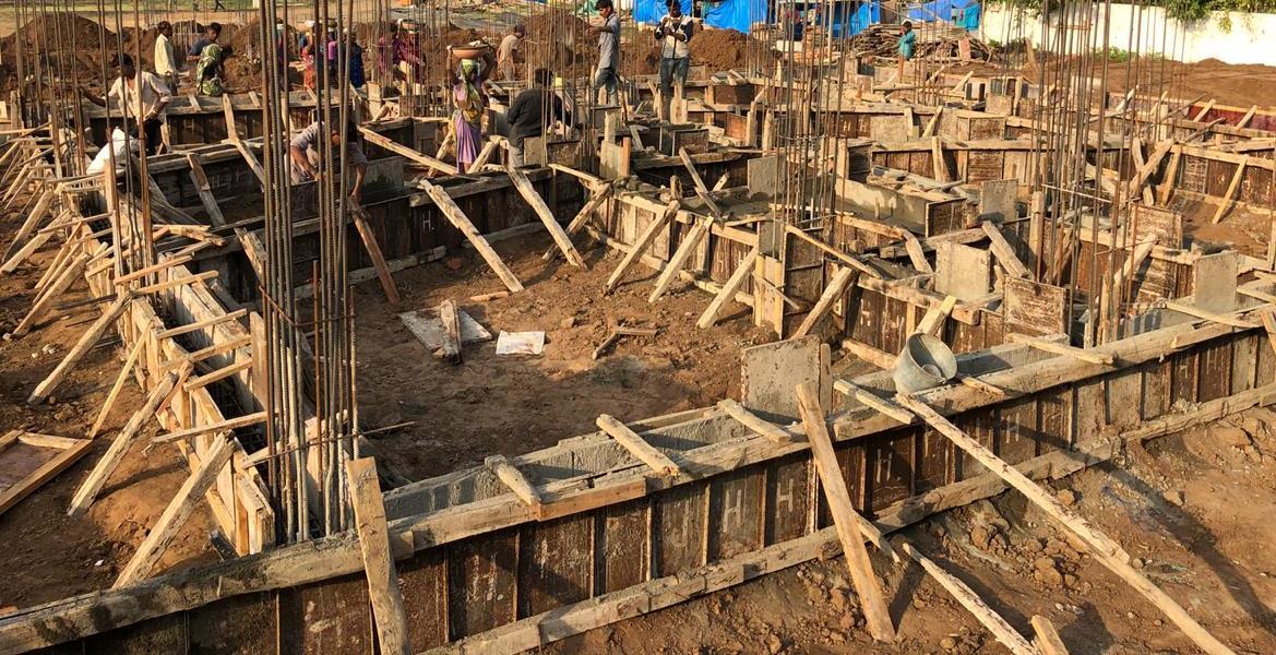 124257_const of real estate project Rudraksh Heaven located at Chhani, Vadodara, Gujarat