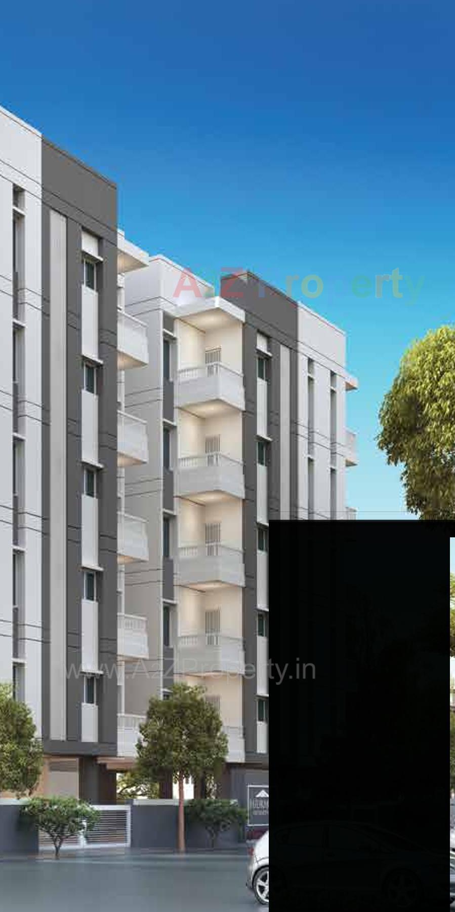 3D Elevation of real estate project Rudraksh Heritage located at Chani, Vadodara, Gujarat