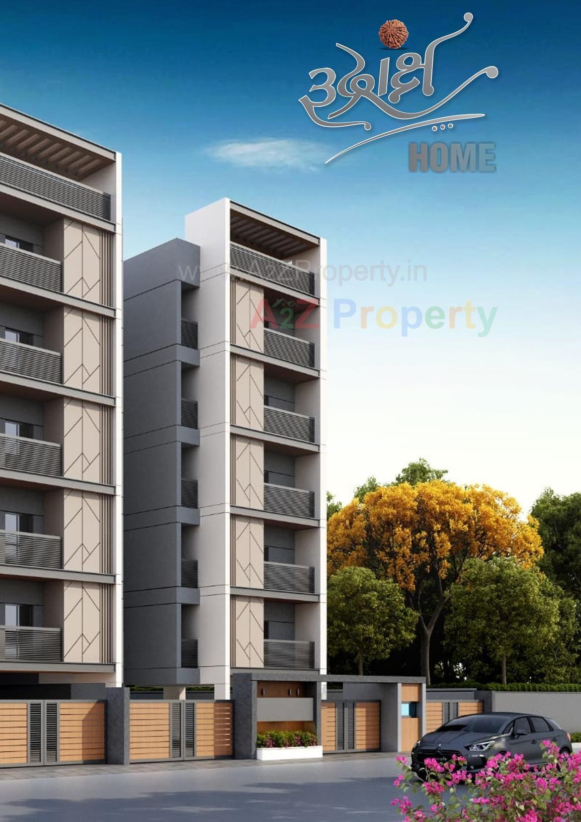 3D Elevation of real estate project Rudraksh Home located at Chhani, Vadodara, Gujarat