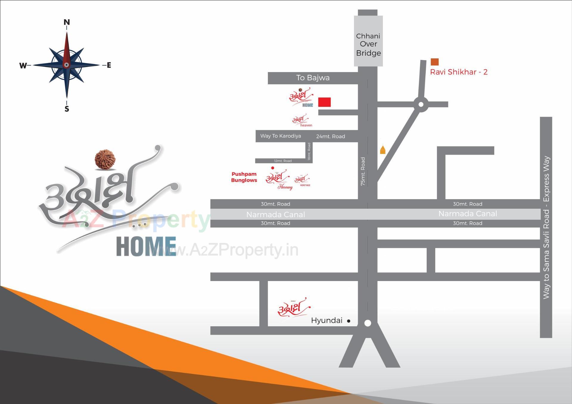  of real estate project Rudraksh Home located at Chhani, Vadodara, Gujarat