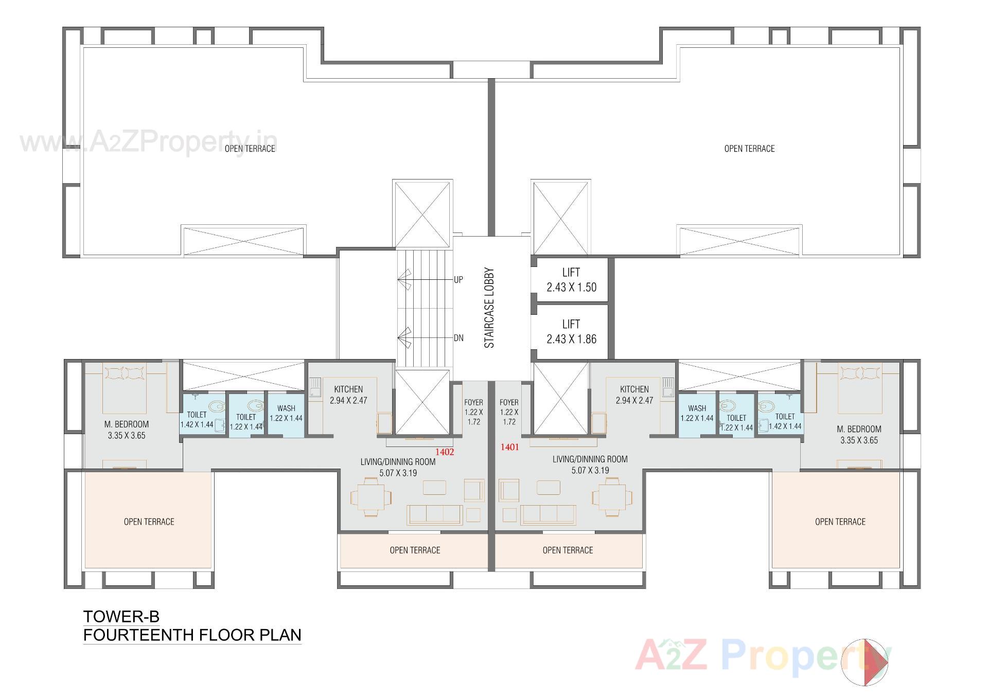 Layout of real estate project Rudraksh Nex located at Harni, Vadodara, Gujarat