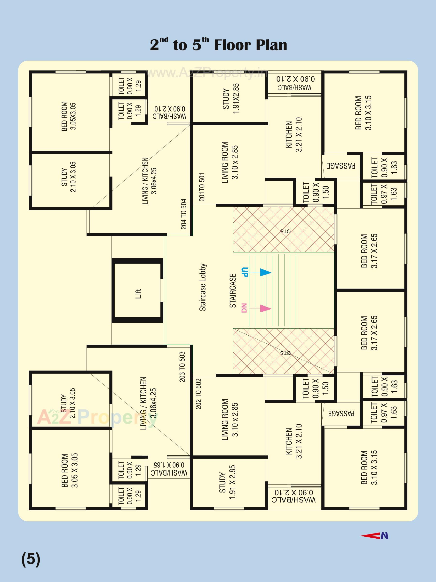 Layout of real estate project Rudraksh Residency located at Kasba, Vadodara, Gujarat