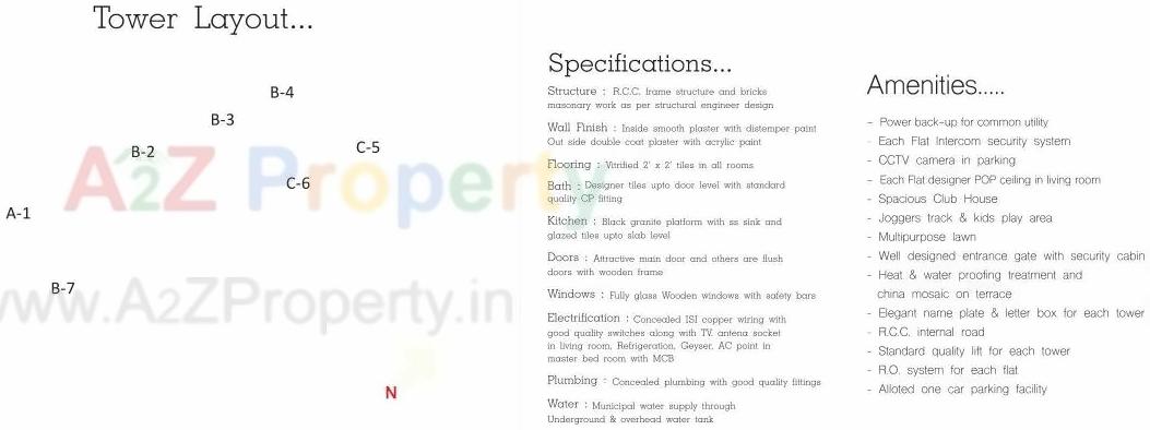  of real estate project Rudraksh Rivera located at Vadodara, Vadodara, Gujarat