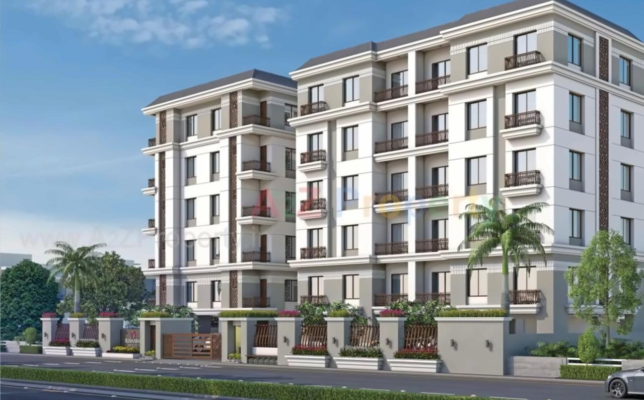 3D Elevation of real estate project Rushabh Attic located at Tandalaja, Vadodara, Gujarat