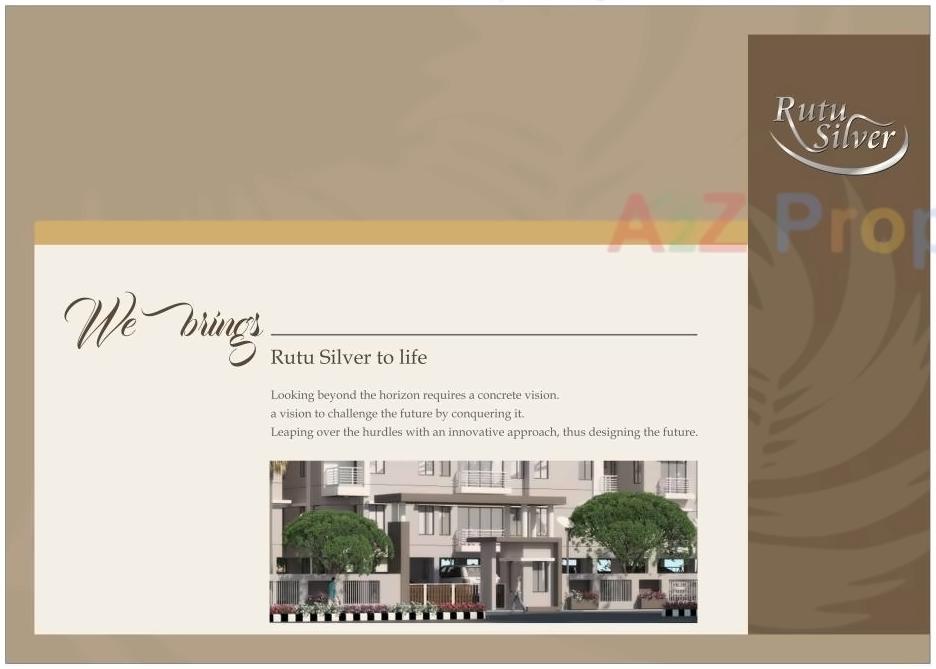 of real estate project Rutu Silver located at Manjalpur, Vadodara, Gujarat
