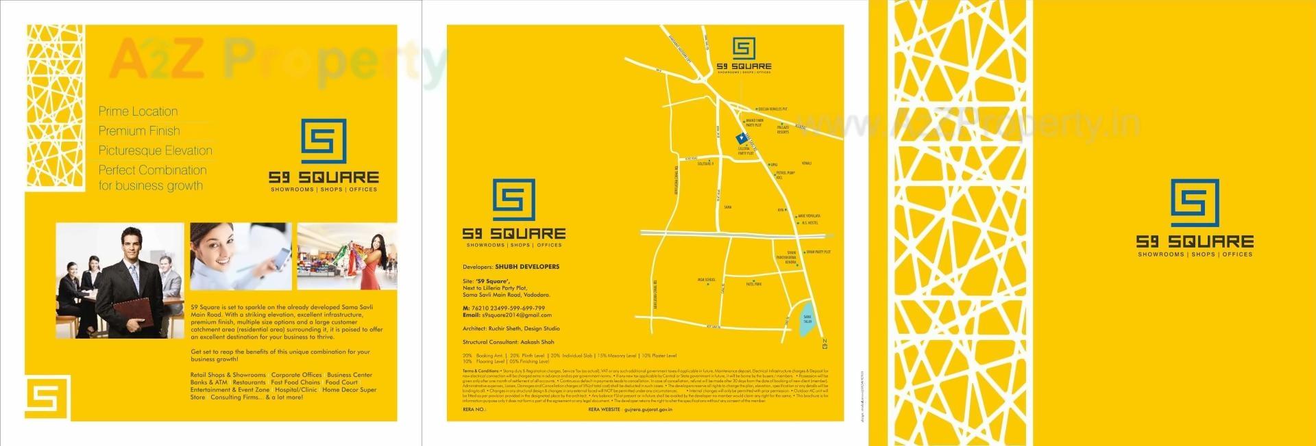 of real estate project S9 Square located at Vadodara, Vadodara, Gujarat