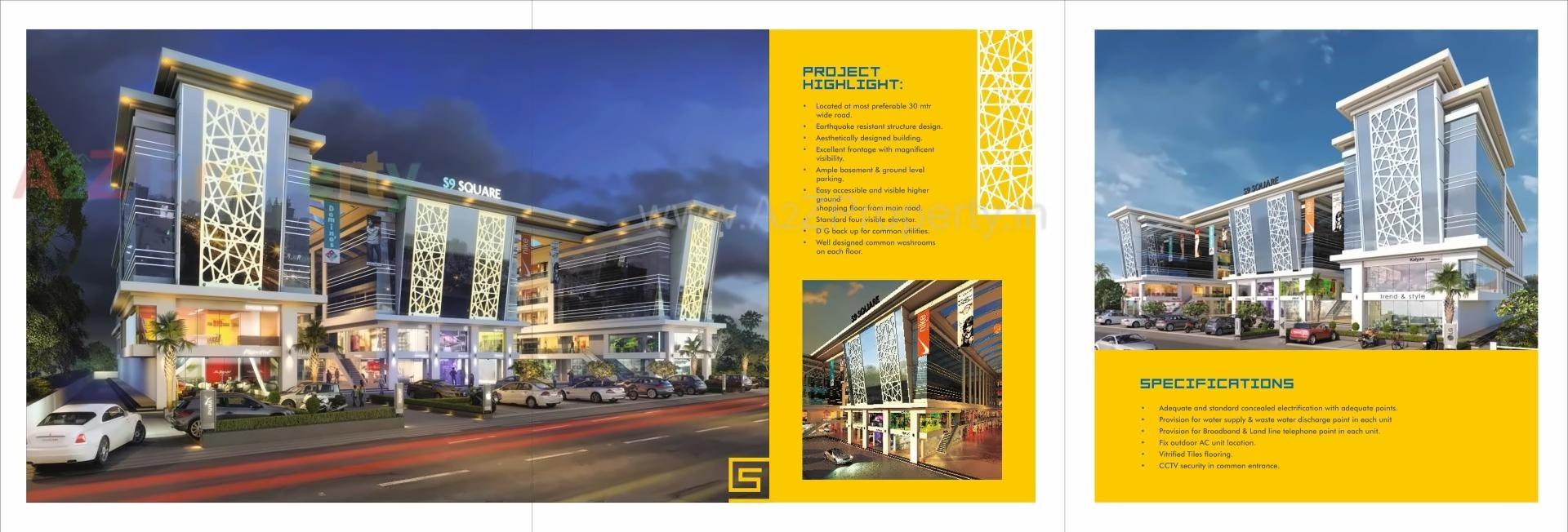  of real estate project S9 Square located at Vadodara, Vadodara, Gujarat