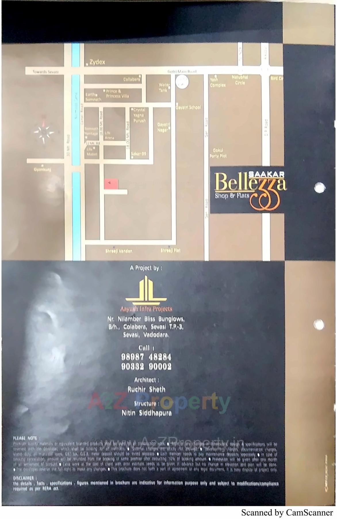  of real estate project Saakar Bellezza located at Sevasi, Vadodara, Gujarat