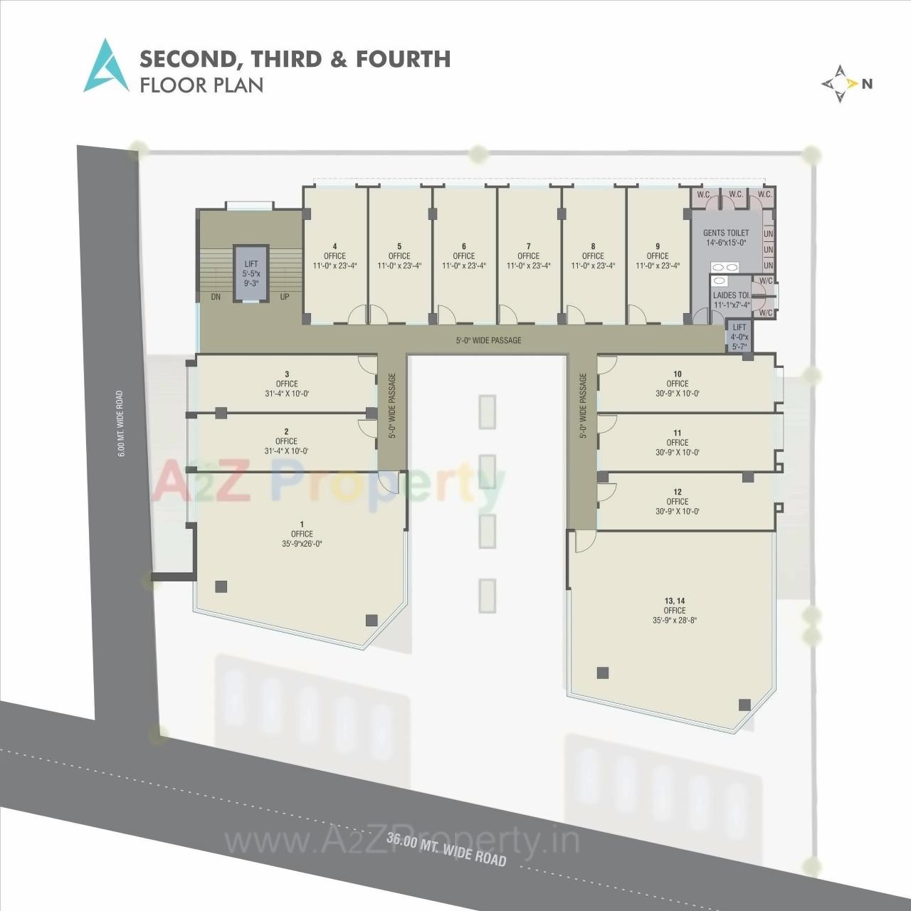 Layout of real estate project Safal Arise located at Manjalpur, Vadodara, Gujarat