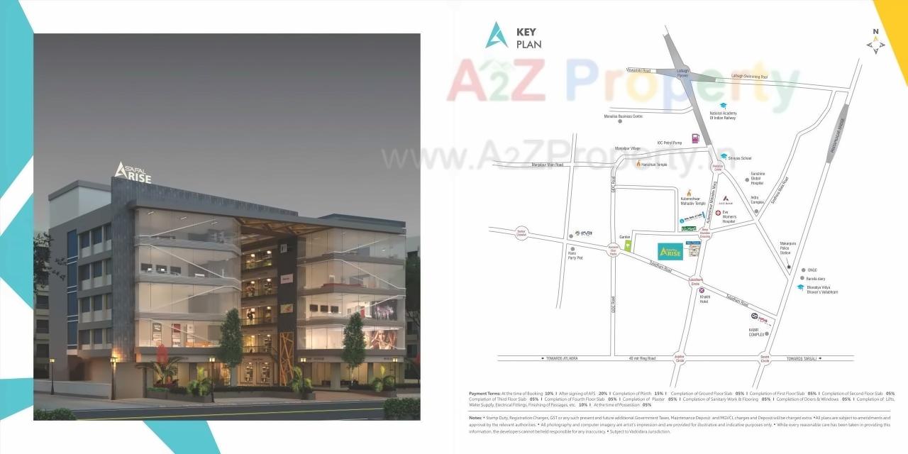  of real estate project Safal Arise located at Manjalpur, Vadodara, Gujarat