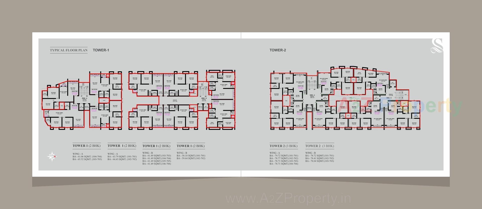 Layout of real estate project Safal Vihaan located at Danteshwar, Vadodara, Gujarat