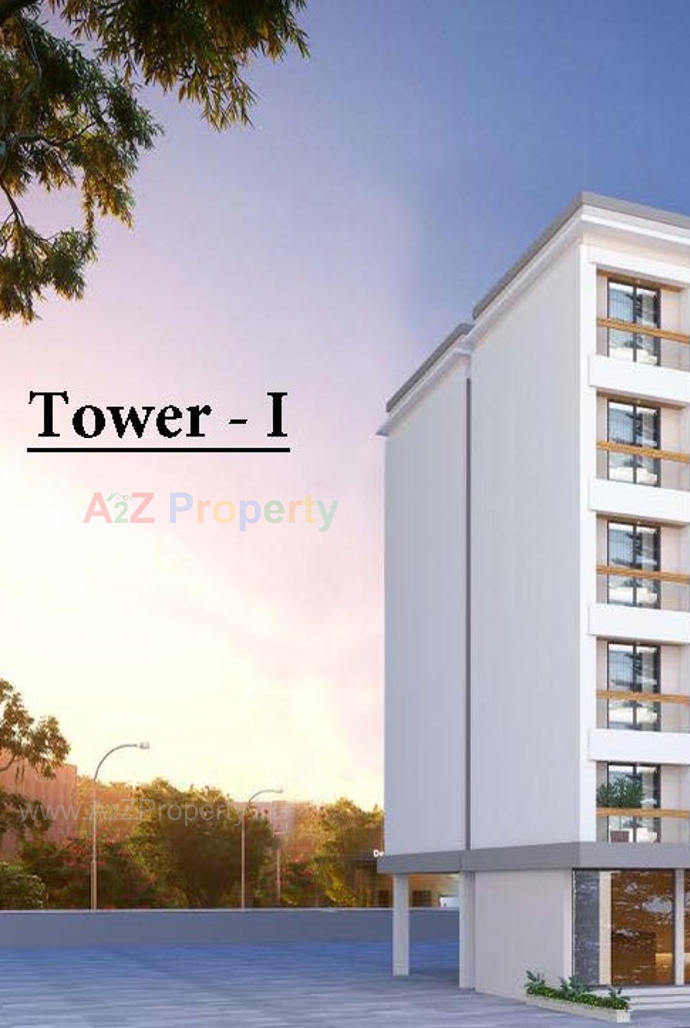 3D Elevation of real estate project Sahaj Florencia located at Jambuva, Vadodara, Gujarat