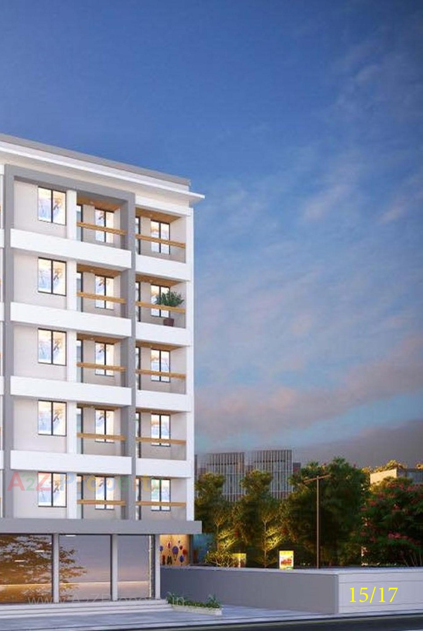 3D Elevation of real estate project Sahaj Florencia located at Jambuva, Vadodara, Gujarat