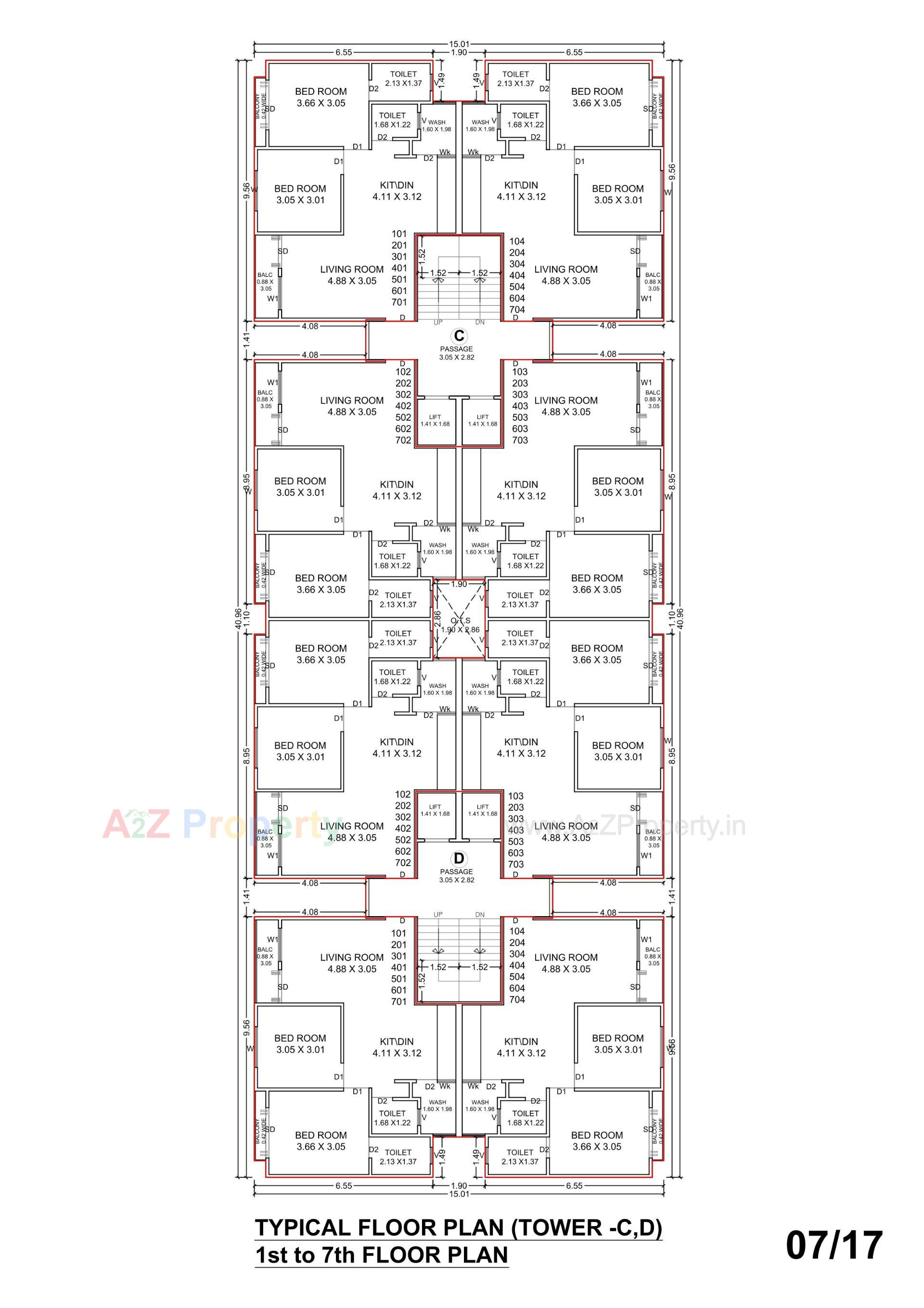 Layout of real estate project Sahaj Florencia located at Jambuva, Vadodara, Gujarat