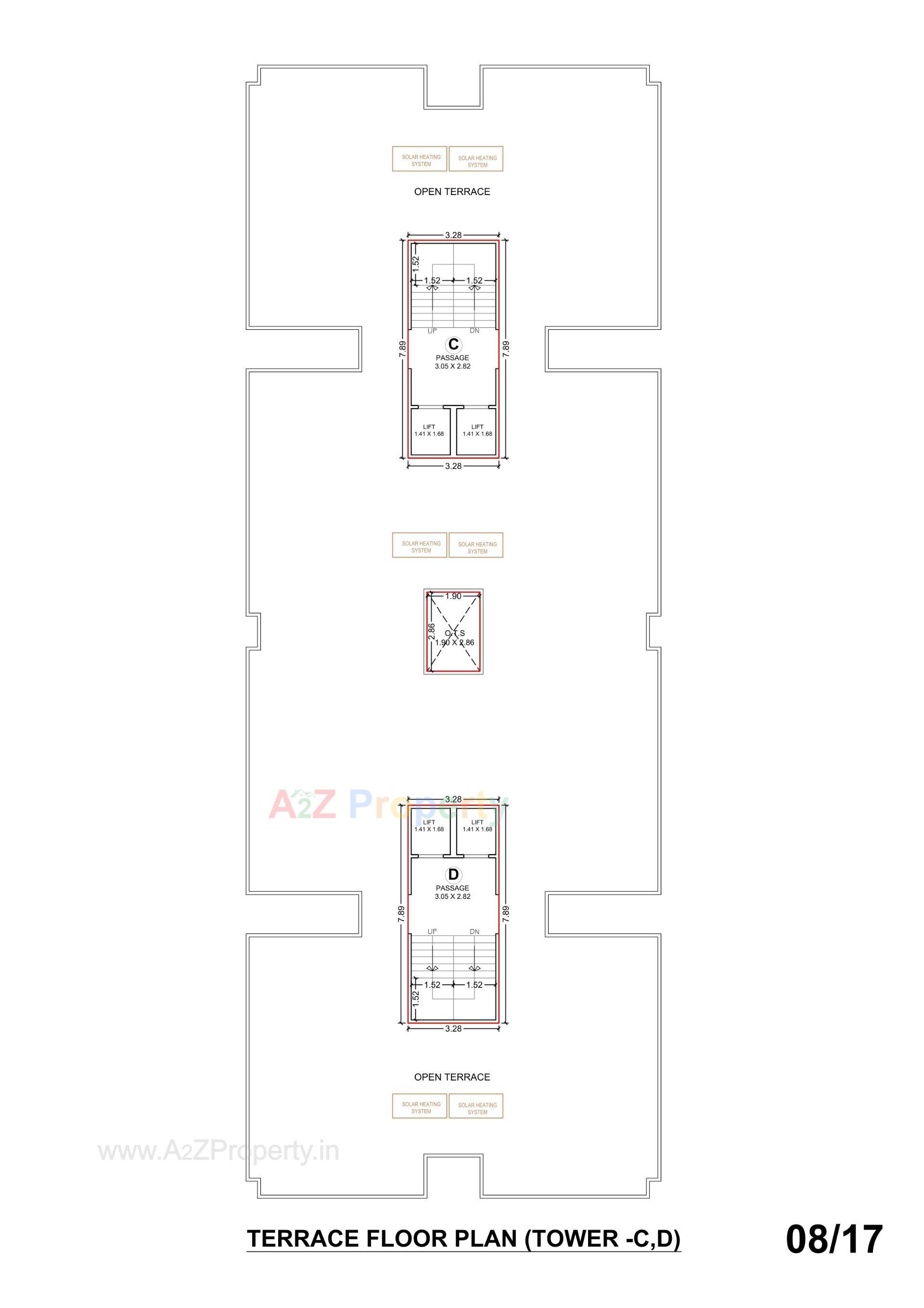 Layout of real estate project Sahaj Florencia located at Jambuva, Vadodara, Gujarat