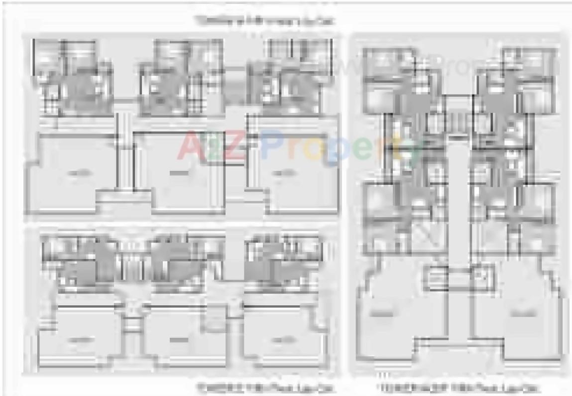 Layout of real estate project Sahajanand Landmark located at Sayajipura, Vadodara, Gujarat