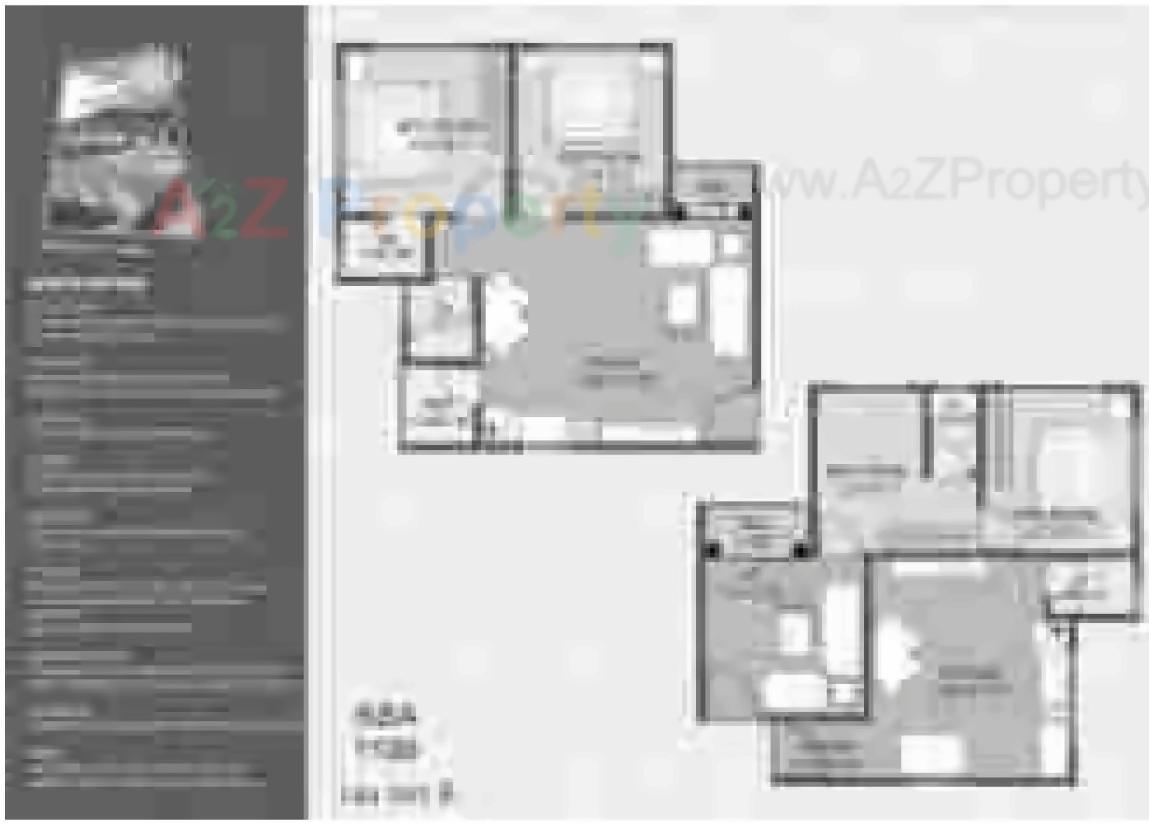 Layout of real estate project Sahajanand Landmark located at Sayajipura, Vadodara, Gujarat