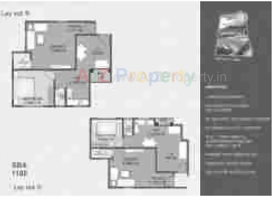 Layout of real estate project Sahajanand Landmark located at Sayajipura, Vadodara, Gujarat