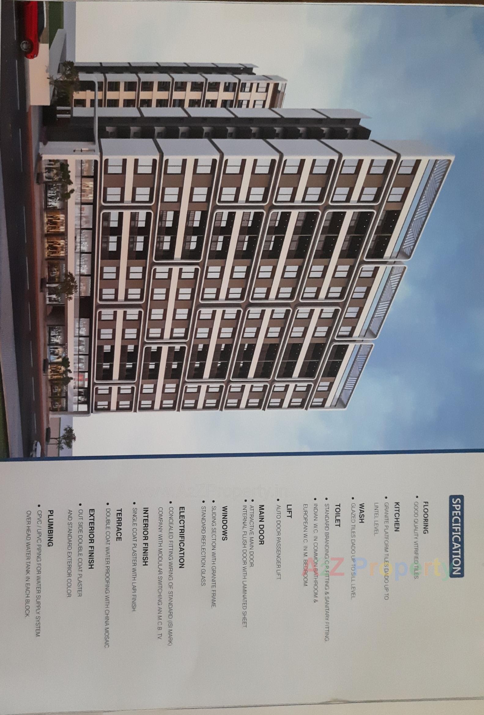  of real estate project Sahitya Green located at Bapod, Vadodara, Gujarat