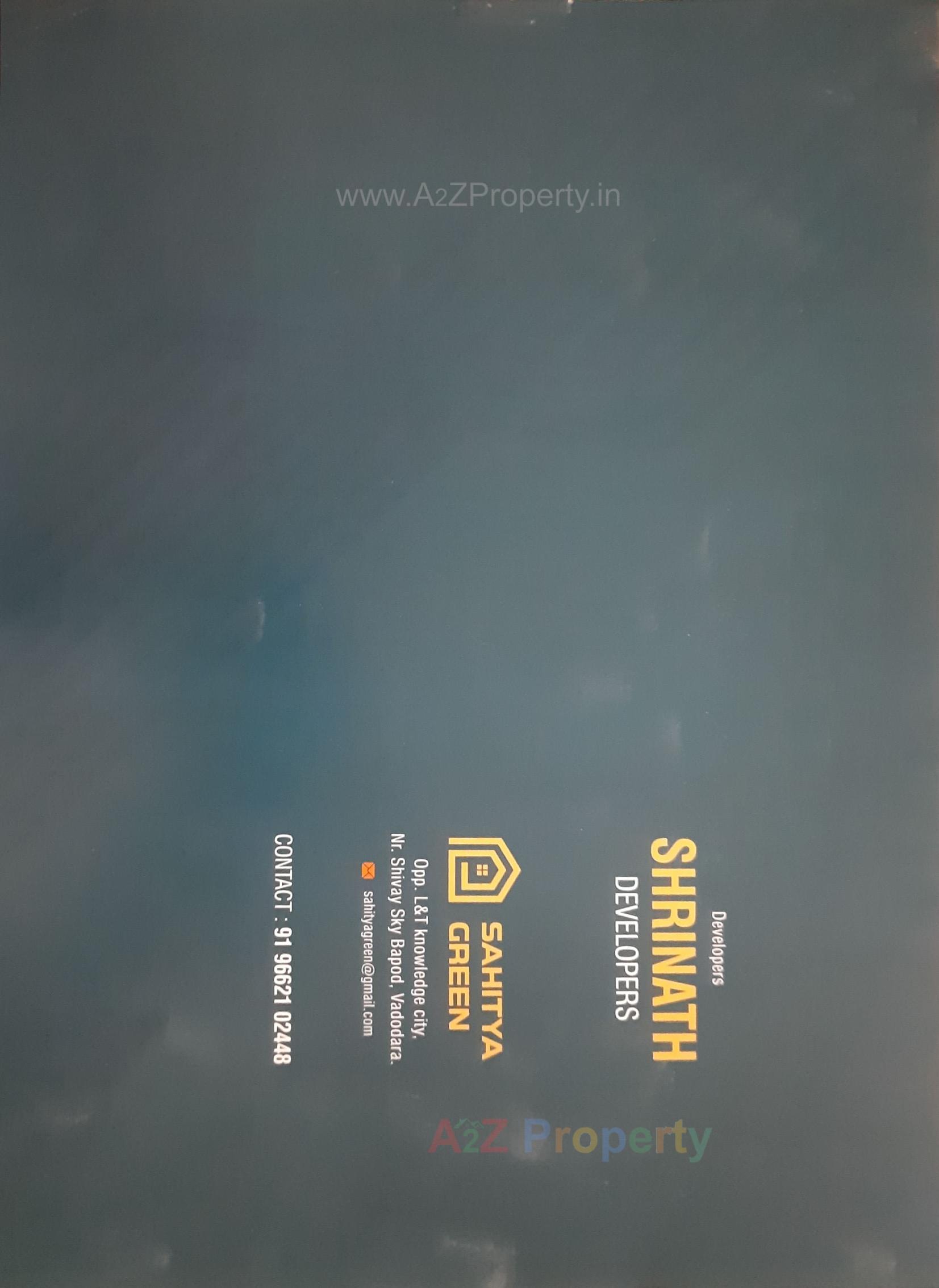  of real estate project Sahitya Green located at Bapod, Vadodara, Gujarat