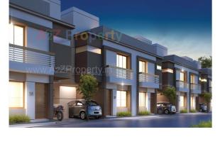 Elevation of real estate project Sahjanand Duplex located at Kalali, Vadodara, Gujarat