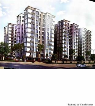 Elevation of real estate project Sahjanand Iris located at Manjalpur, Vadodara, Gujarat
