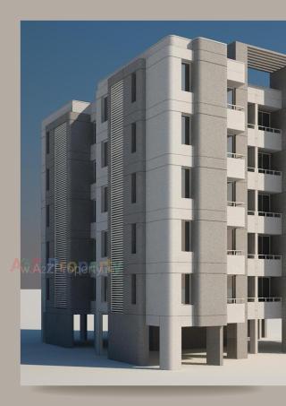 Elevation of real estate project Sai Aastha Residency located at Vadodara, Vadodara, Gujarat