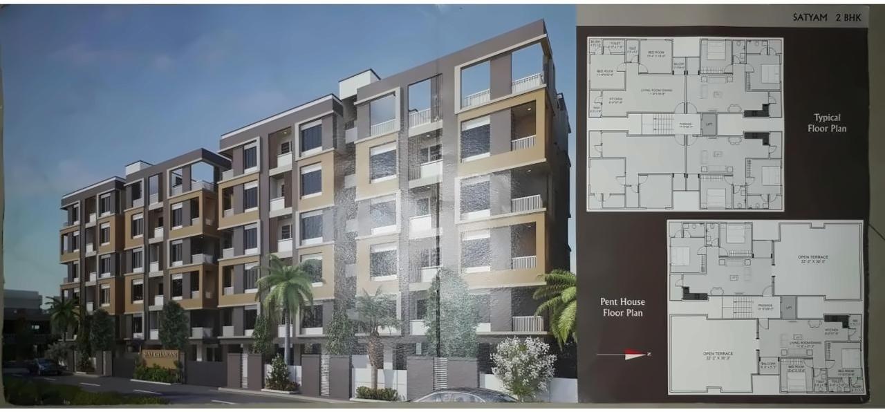 Layout of real estate project Sai Charan located at Kasba, Vadodara, Gujarat