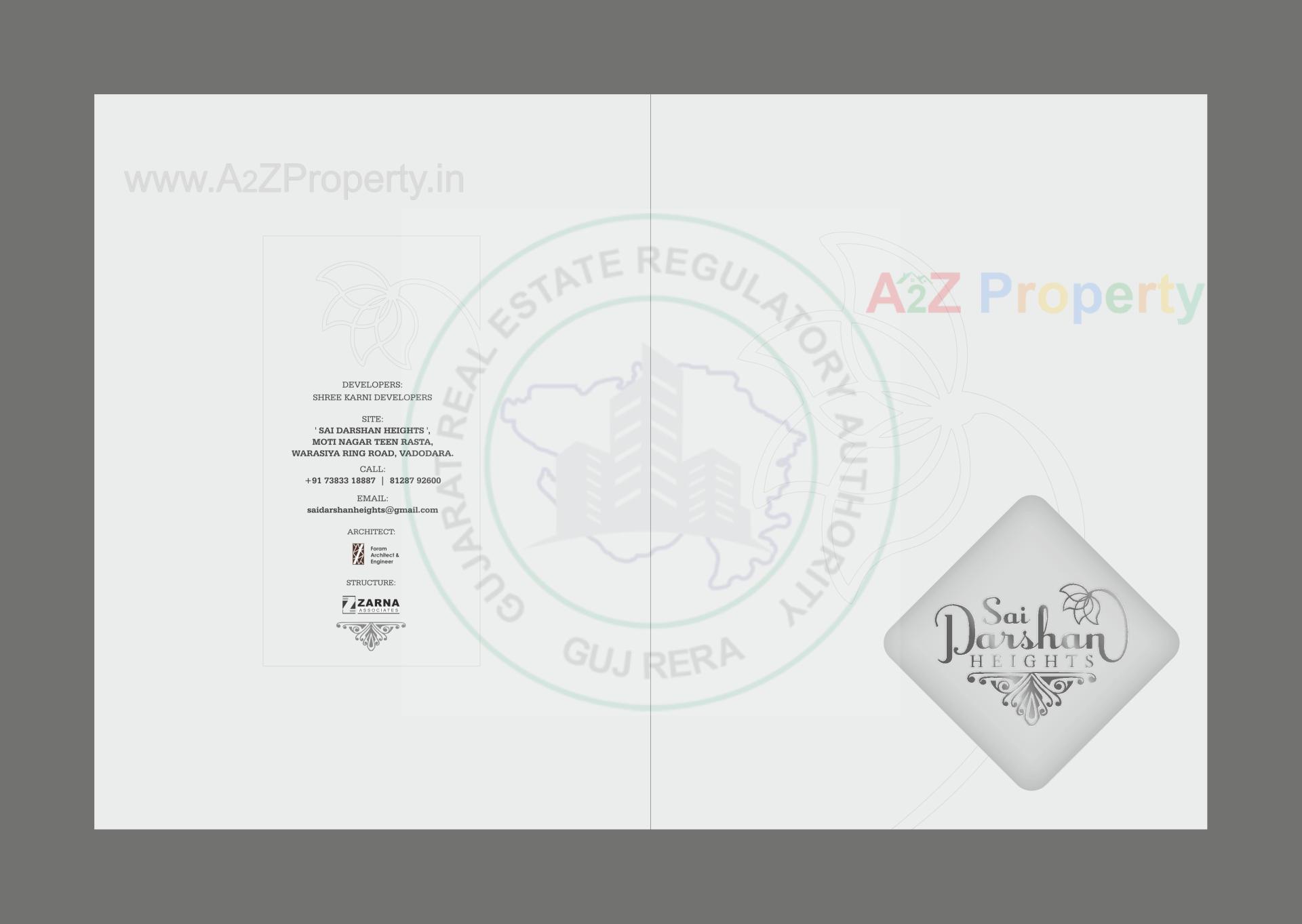  of real estate project Sai Darshan Heights located at Sawad, Vadodara, Gujarat