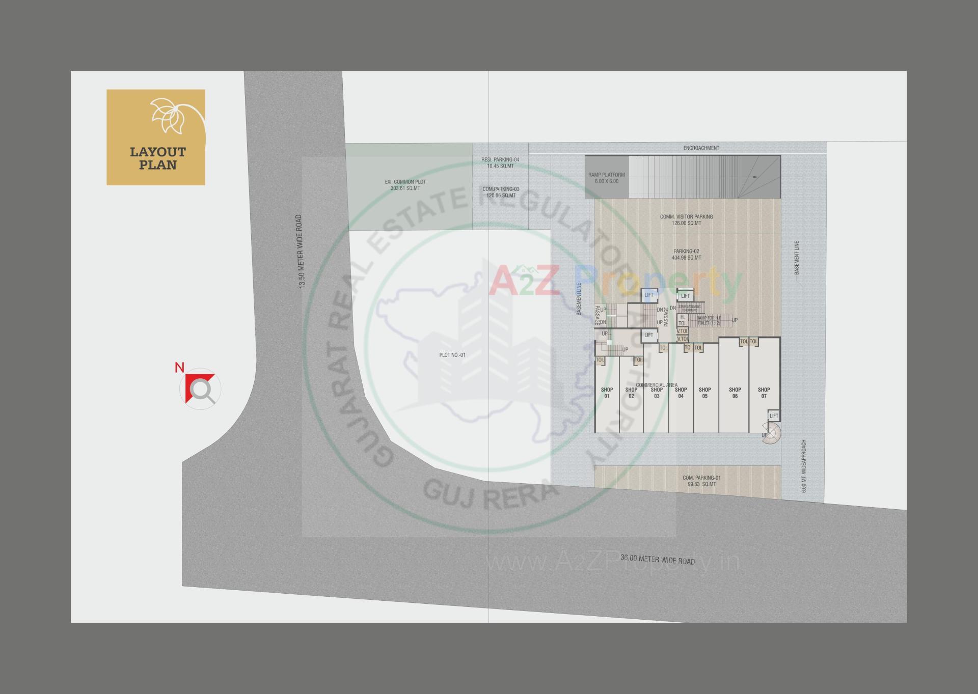  of real estate project Sai Darshan Heights located at Sawad, Vadodara, Gujarat