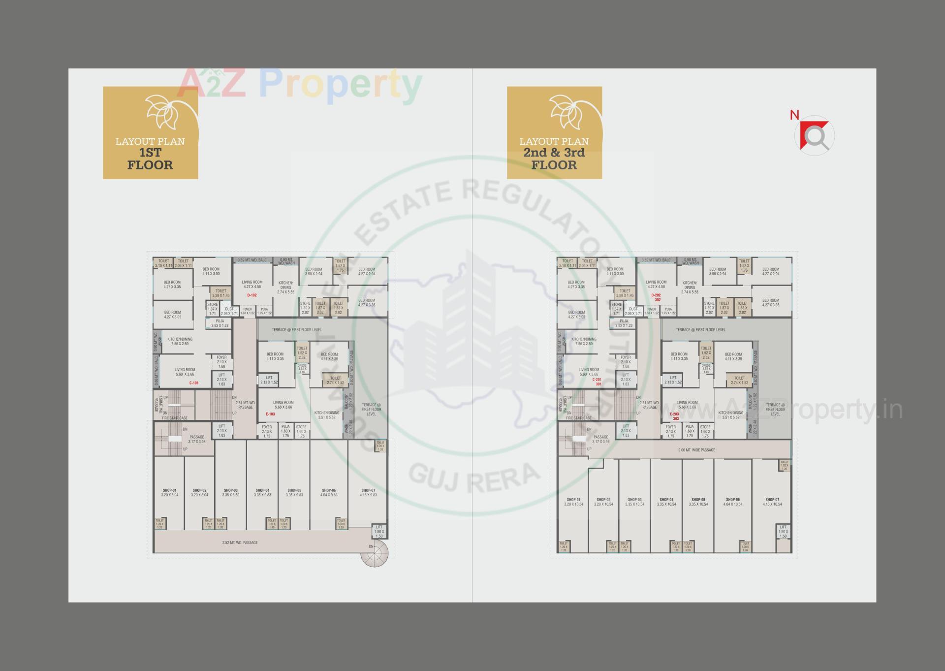Layout of real estate project Sai Darshan Heights located at Sawad, Vadodara, Gujarat