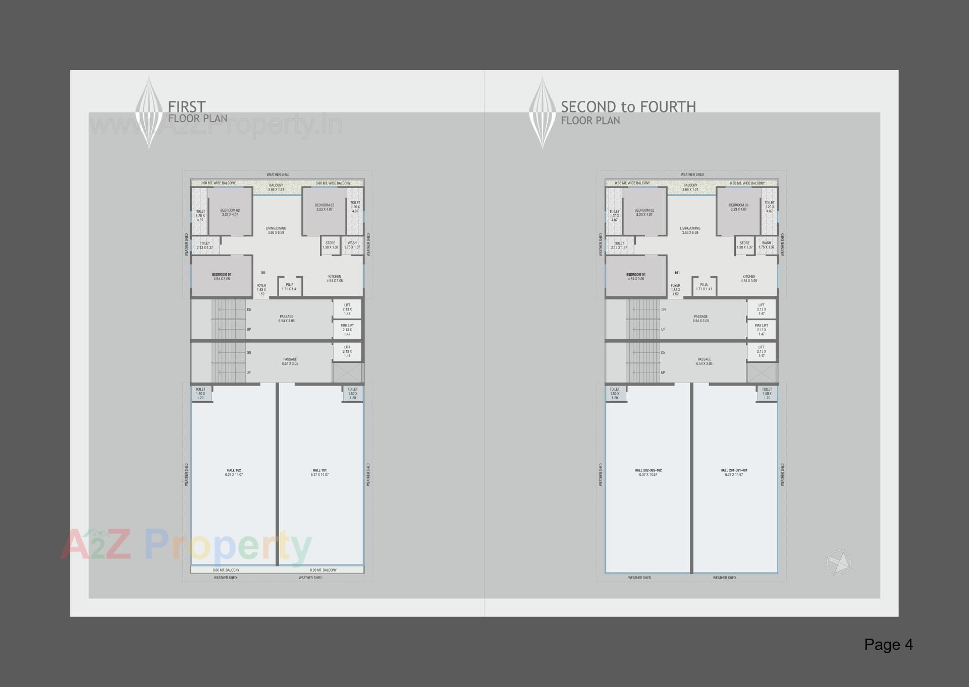 Layout of real estate project Sai Paramount located at Sawad, Vadodara, Gujarat