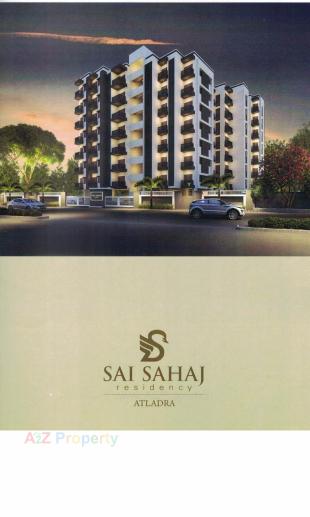 Elevation of real estate project Sai Sahaj Residency located at Atladra, Vadodara, Gujarat