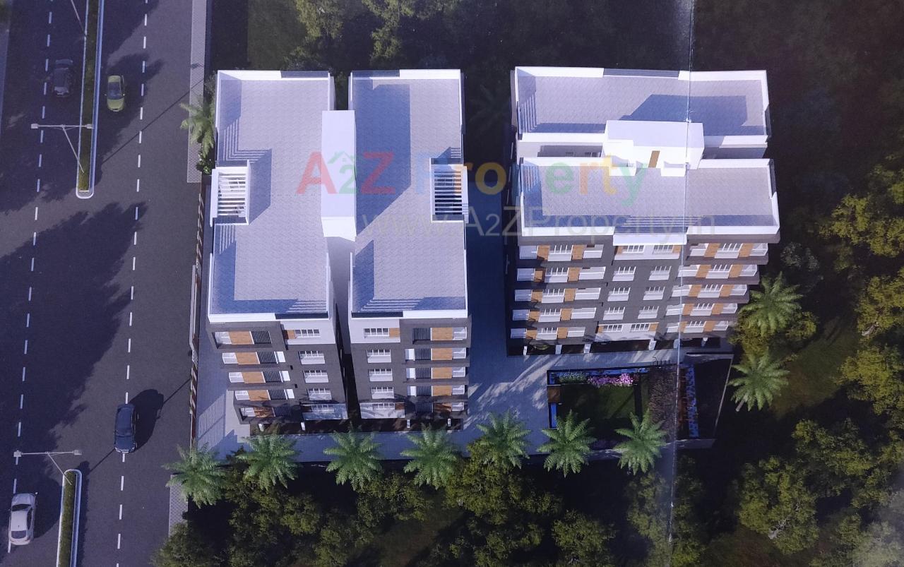 3D Elevation of real estate project Sai Sharnam located at Tandalaja, Vadodara, Gujarat