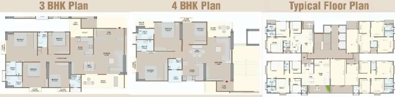 Layout of real estate project Sai Shukan Residency located at Vadodara, Vadodara, Gujarat
