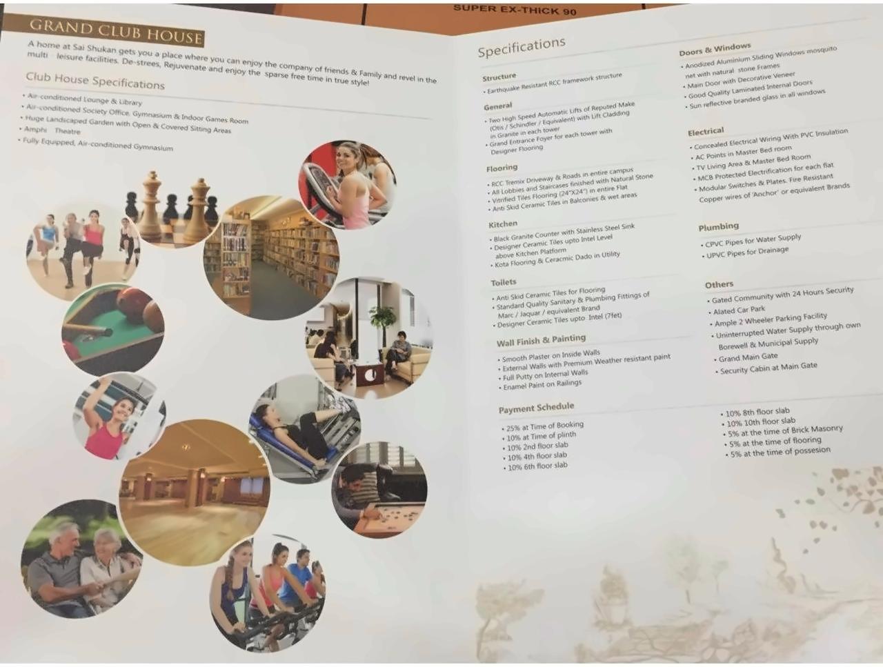  of real estate project Sai Shukan located at Kasba, Vadodara, Gujarat