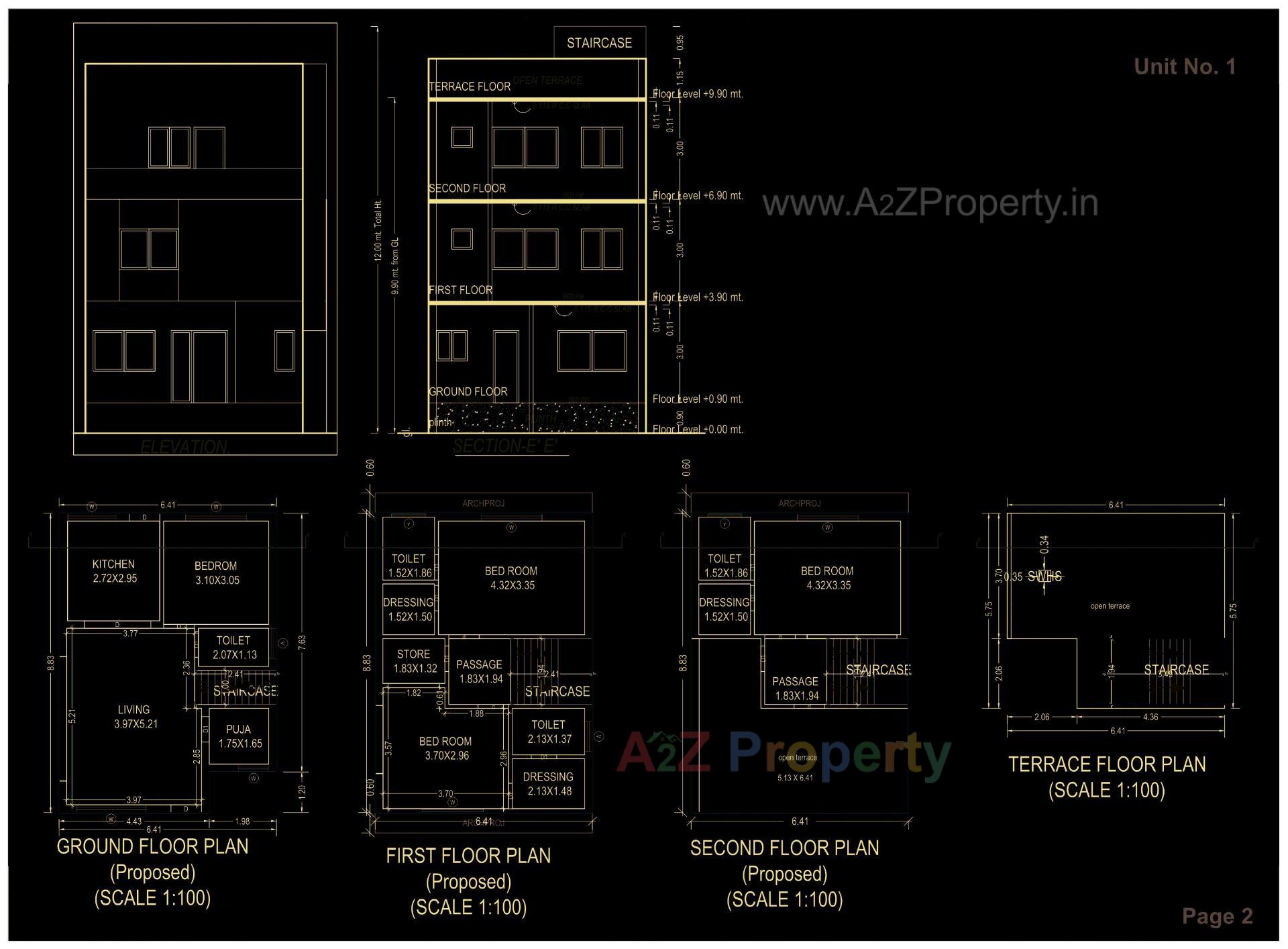  of real estate project Sai Villa located at Vemali, Vadodara, Gujarat