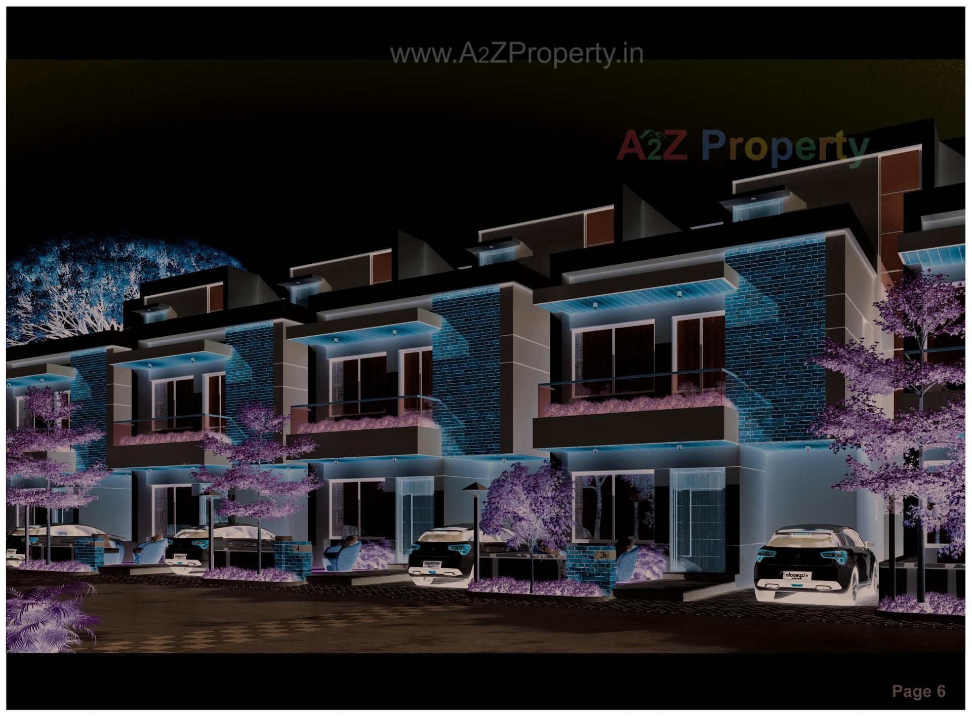 3D Elevation of real estate project Sai Villa located at Vemali, Vadodara, Gujarat